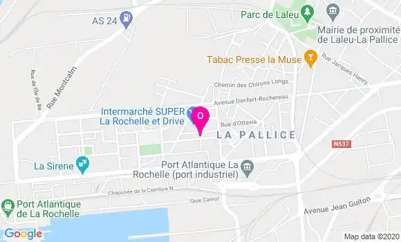 Localisation Emilie Dauchy
