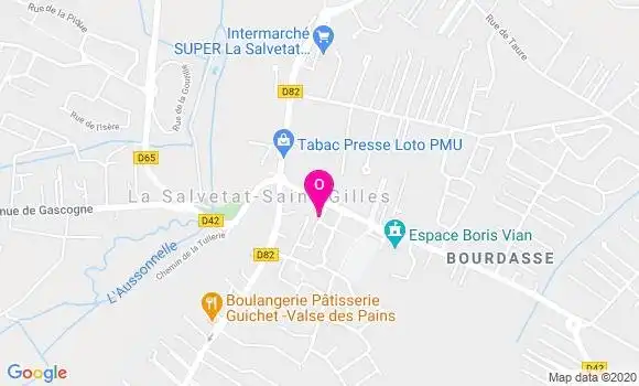 Localisation Pauline Paez