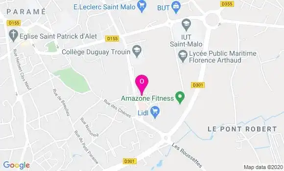 Localisation Charlene Lefrere