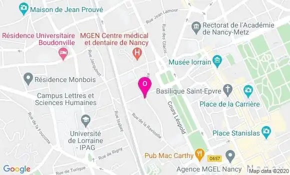 Localisation Claire Bonneville Maire