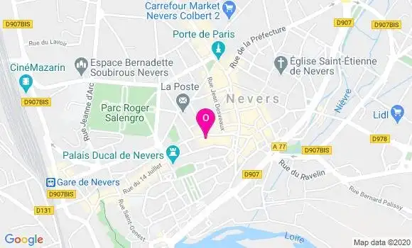 Localisation Catherine Garnier