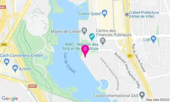 Localisation Justine Fallet
