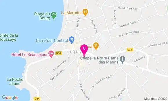 Localisation Marina Gaudin Tardivel