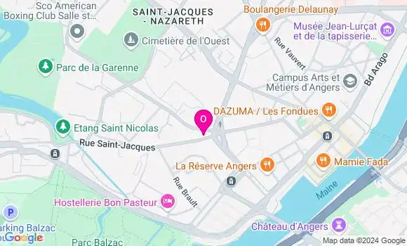 Localisation Odile Leclercq