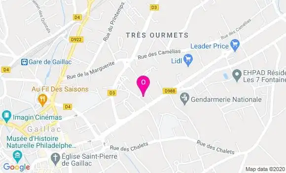 Localisation Aurelie Capuano Lamy