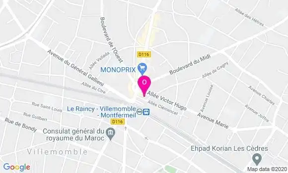 Localisation Astrid Jullien