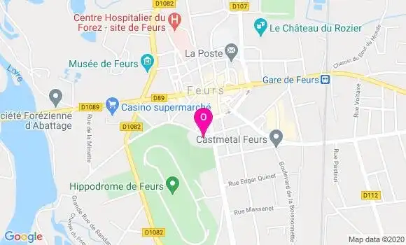 Localisation Emmanuelle Cheminal