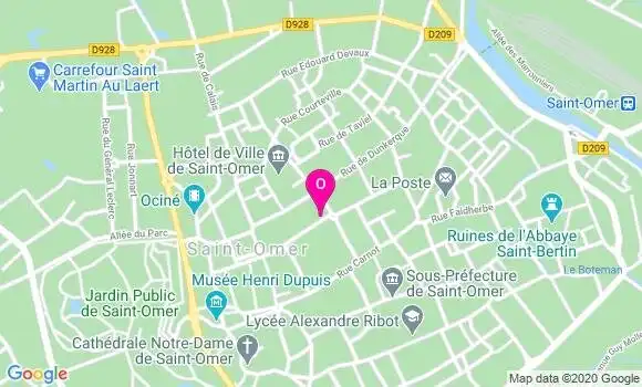 Localisation Claudine Chasseur