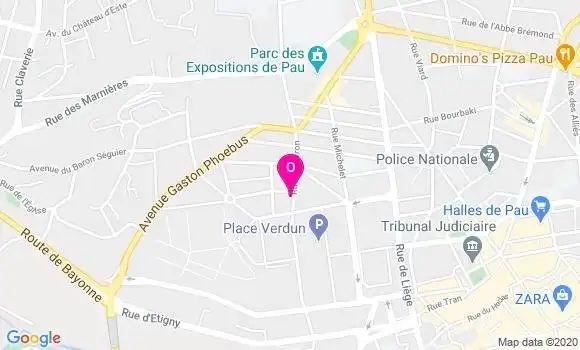 Localisation Marie Helene Colomer