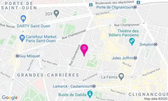 Localisation Laure Loussouarn
