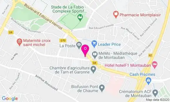 Localisation Cecile Berges