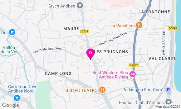 Localisation Nina Guerin