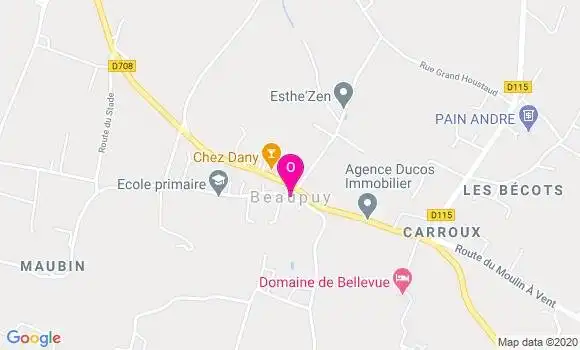Localisation Caroline Gillet