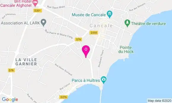 Localisation Blandine Bellier