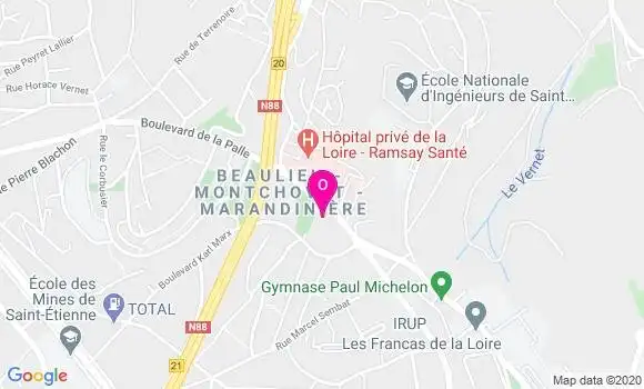 Localisation Marie Guillaumon