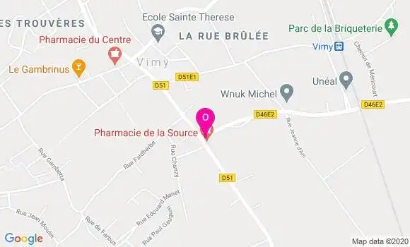 Localisation Morgane Cousin
