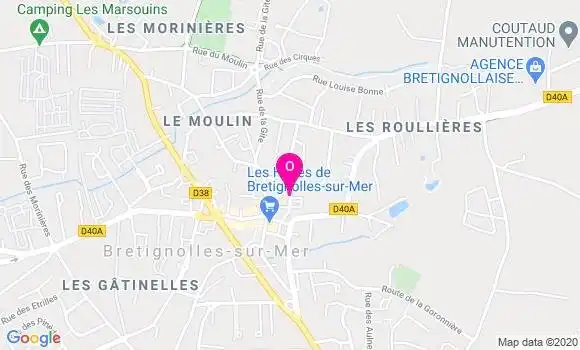 Localisation Estelle Yvernault