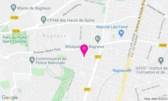 Localisation Margaux Tomasi