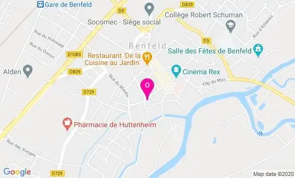 Localisation Christine Andre