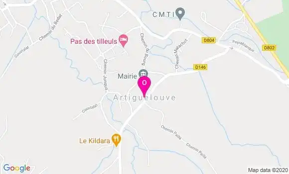 Localisation Benedicte Duizabo