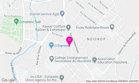 Localisation Guillemette Aubin Viard