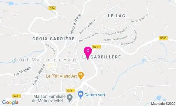 Localisation Perrine Grange