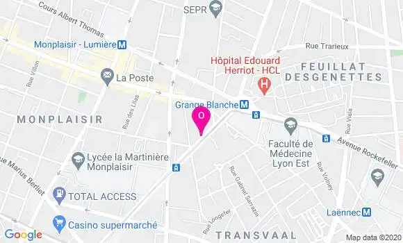 Localisation Marion Sadin