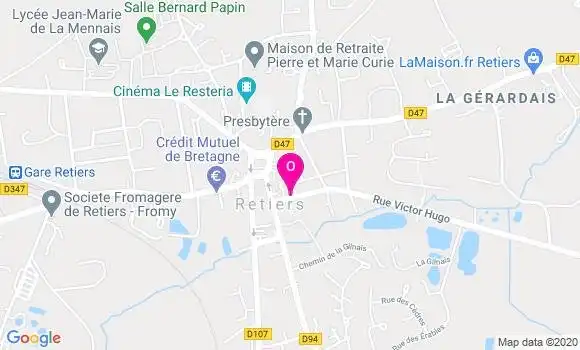 Localisation Caroline Pierre
