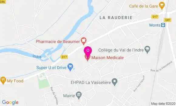Localisation Laura Morin