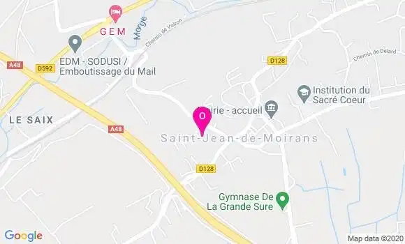 Localisation Cassandre Rougier