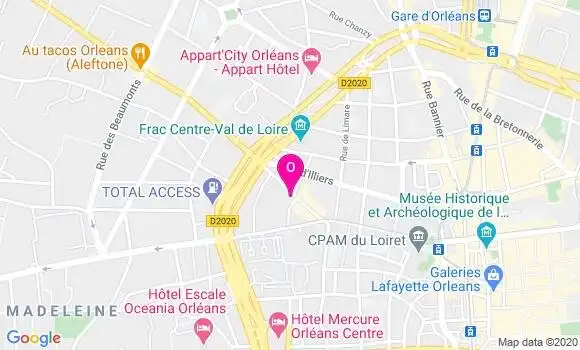 Localisation Magali Blandino