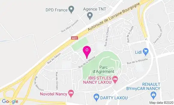 Localisation Elodie Morlet