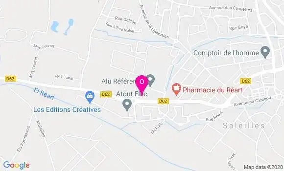Localisation Cynthia Degoutte