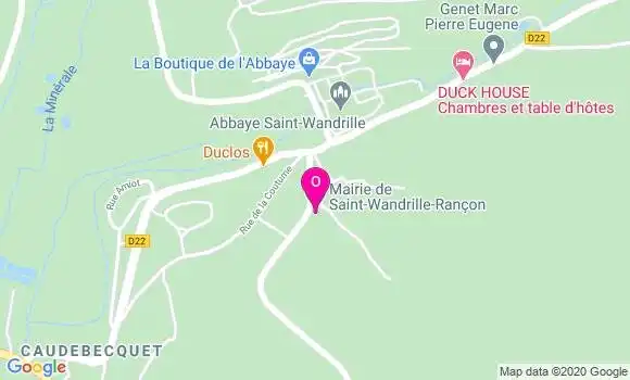 Localisation Coralie Robillard