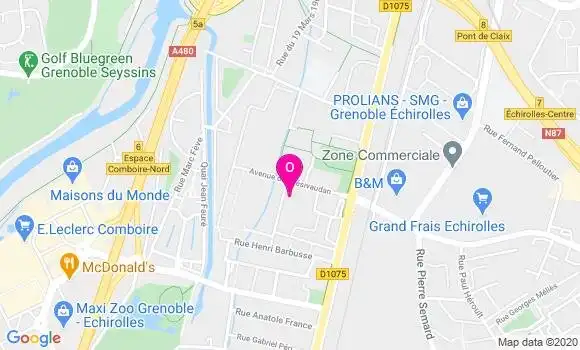 Localisation Marion Sandanassamy