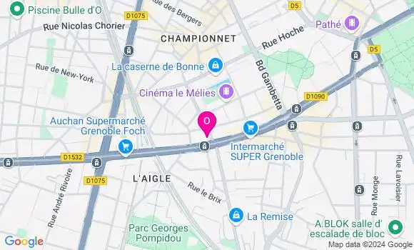Localisation Sandrine Callon