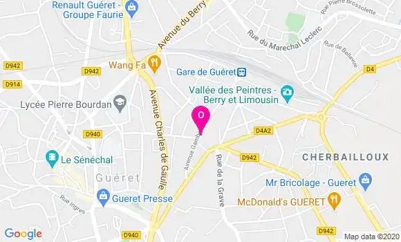 Localisation Claire Serreboubee