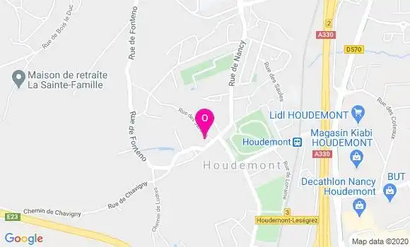 Localisation Marie Charlotte Gavoille