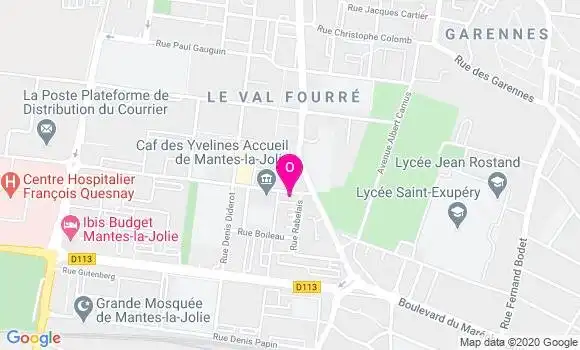Localisation Annette Mulot