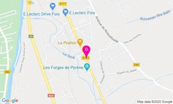 Localisation Claire Doise