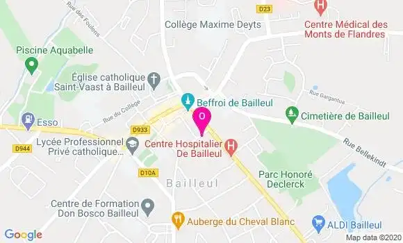Localisation Guillemette Pipart
