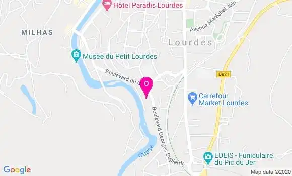 Localisation Sabine Viron