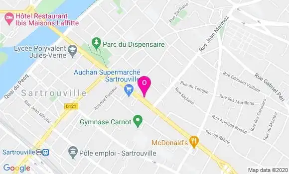 Localisation Marie Odile Izoulet
