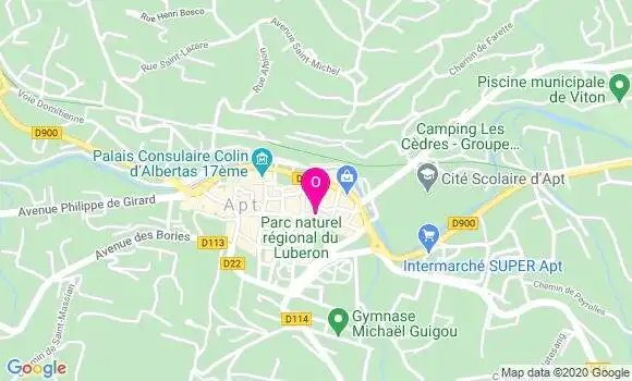 Localisation Clarisse Baldacchino