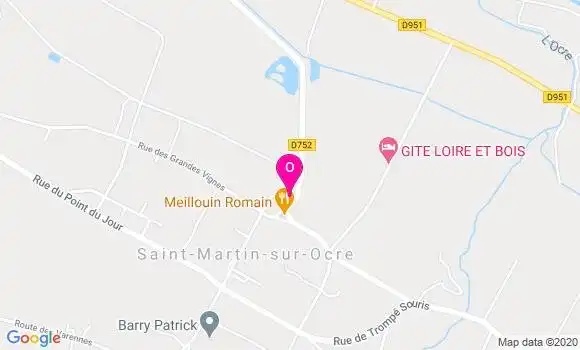 Localisation Isabelle Granat