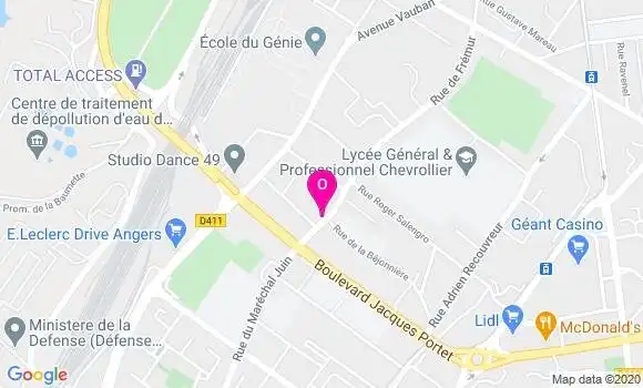 Localisation Laure Briet