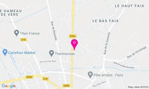 Localisation Sandra Brevet