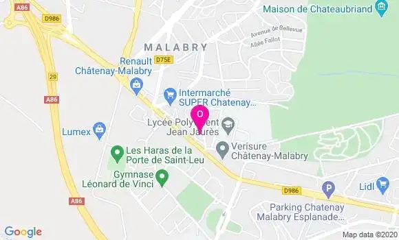 Localisation Isabelle Brion Rinaldi
