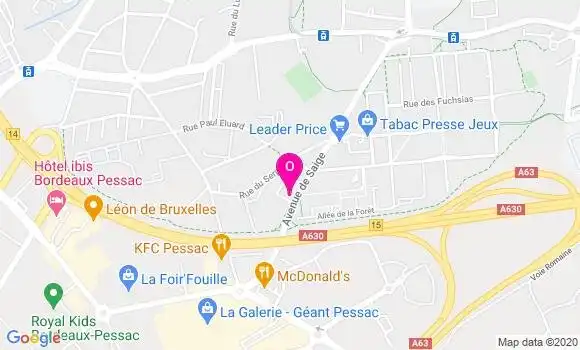 Localisation Sophie Fruchard