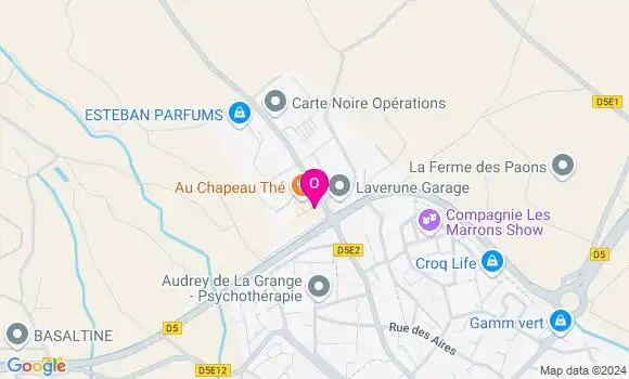 Localisation Camille Perez